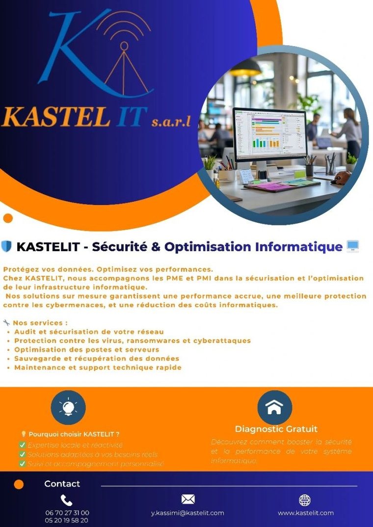 Sécurisation, optimisation et réseaux professionnels